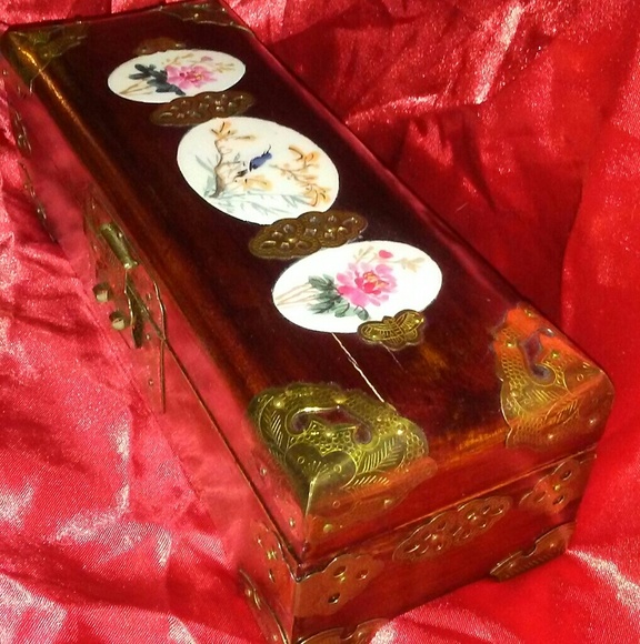 🌹HANDMADE Jewelry Box from Shanghai China - Picture 1 of 8